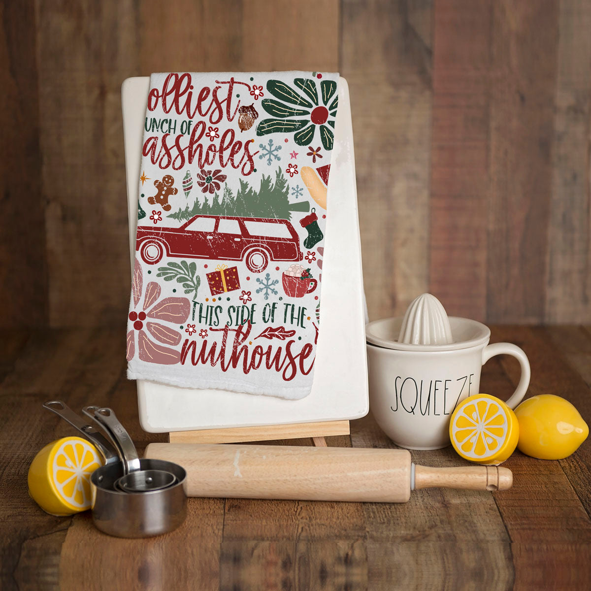 Griswold Christmas Towel