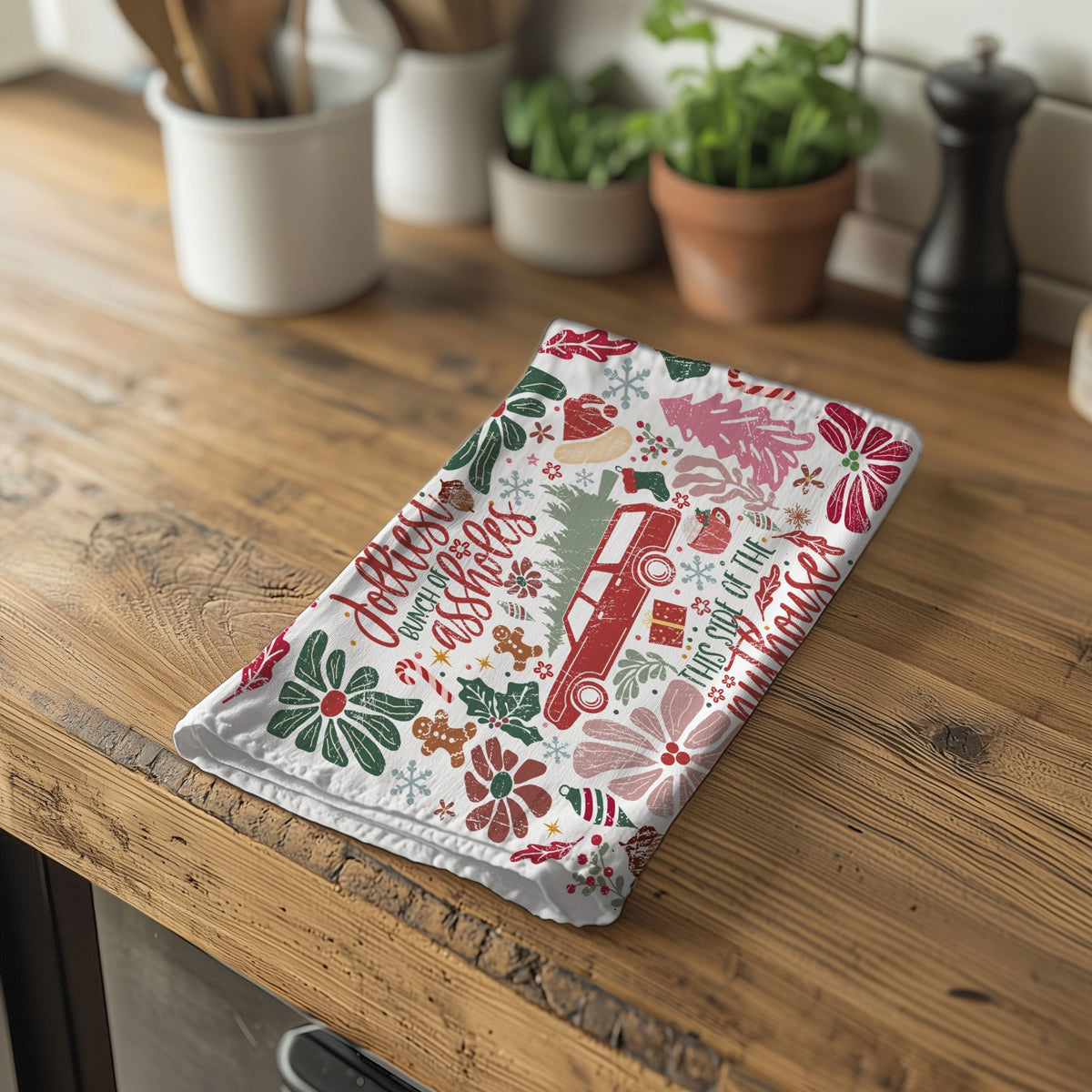 Christmas movie kitchen towel Griswold
Holiday family vacation kitchen decor
Christmas family vacation home decor 