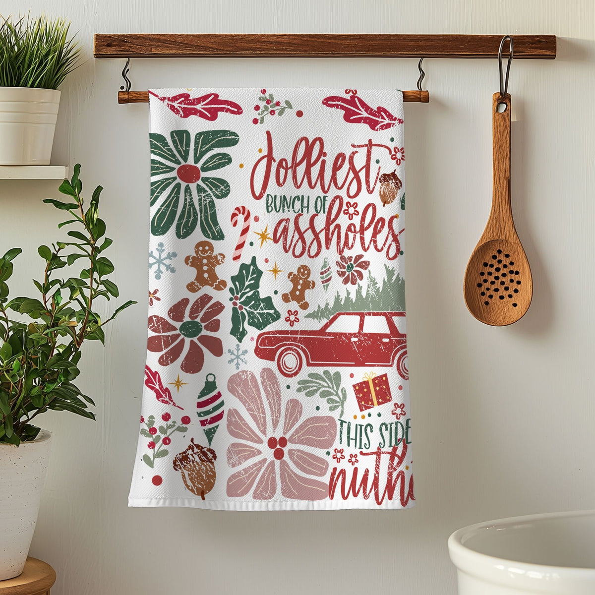 Christmas family vacation kitchen towel
Holiday family kitchen towel design
Christmas vacation kitchen decor