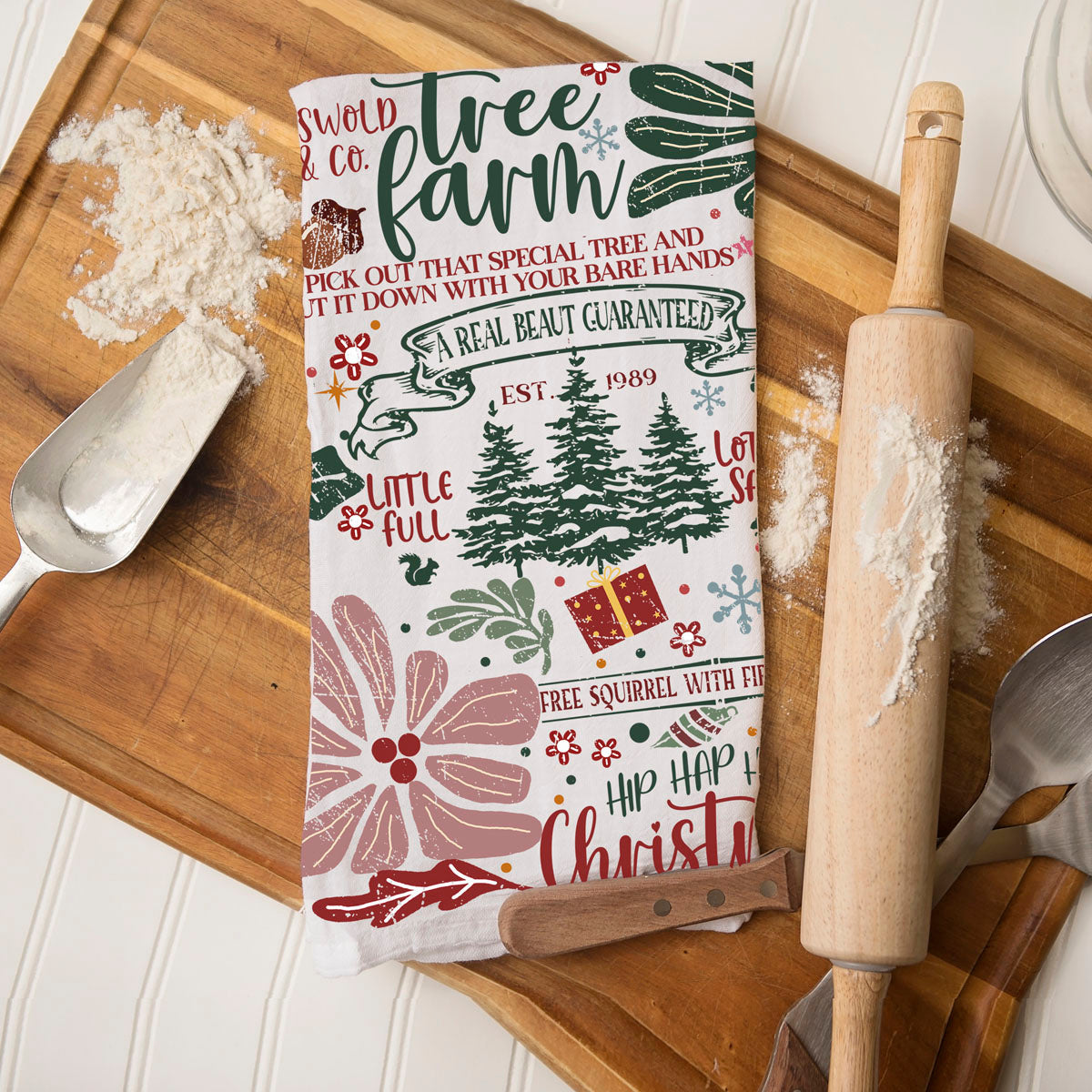 Griswold Christmas Towel
