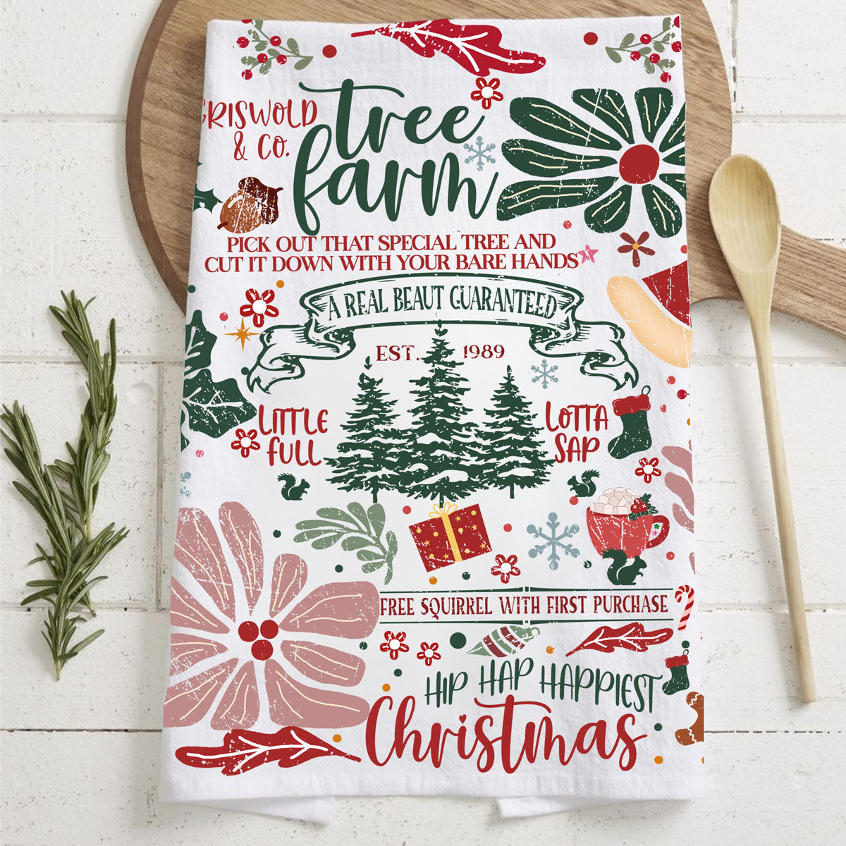 Griswold Christmas Towel