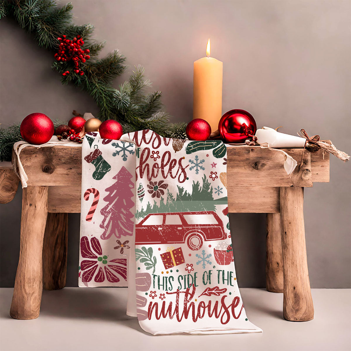 Griswold Christmas Towel