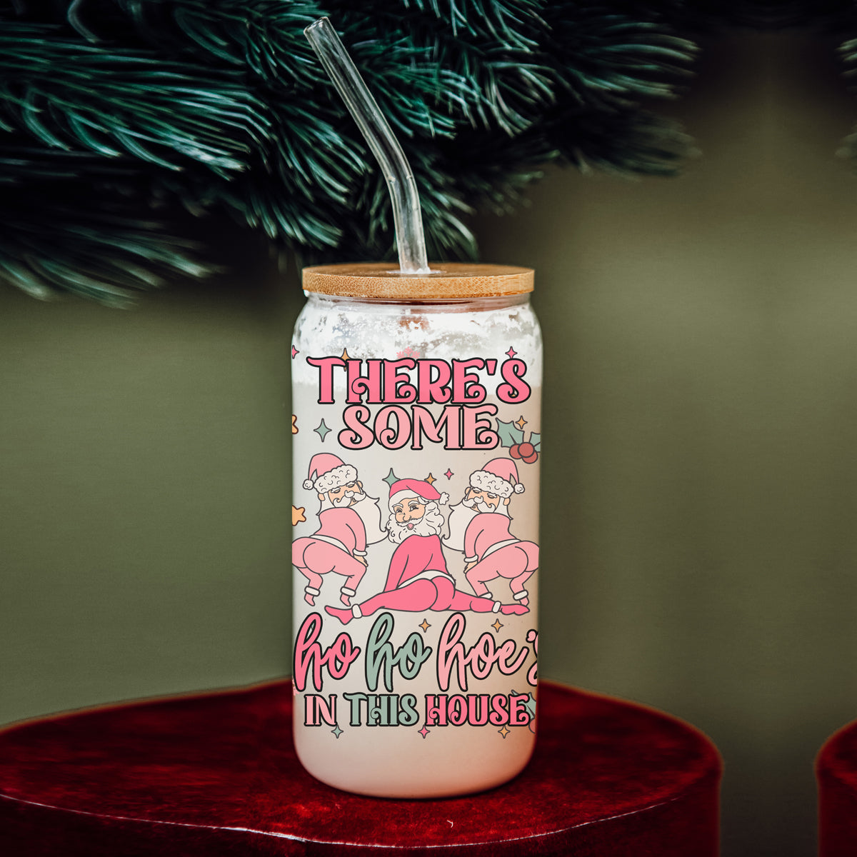 Ho Ho Hoe's Glass Cup