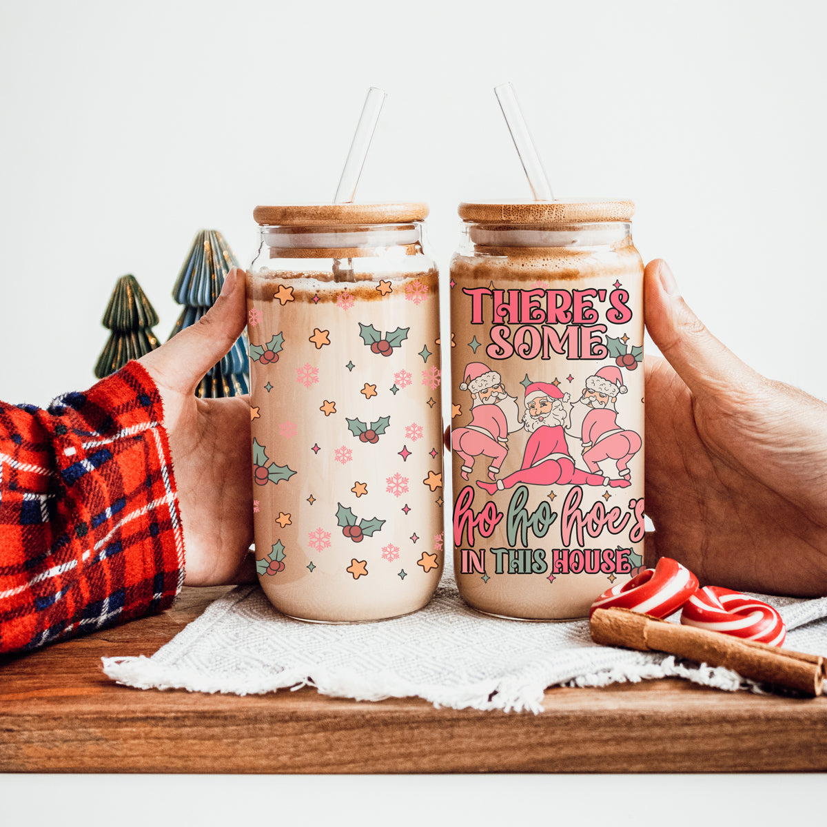 Ho Ho Hoe's Glass Cup