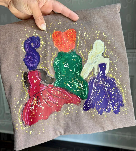 Spooky sisters tee or sweatshirt