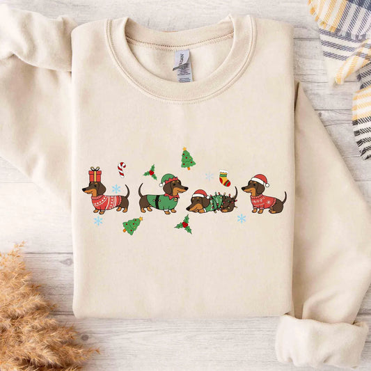 Weenie Dog Christmas Tee/Sweatshirt