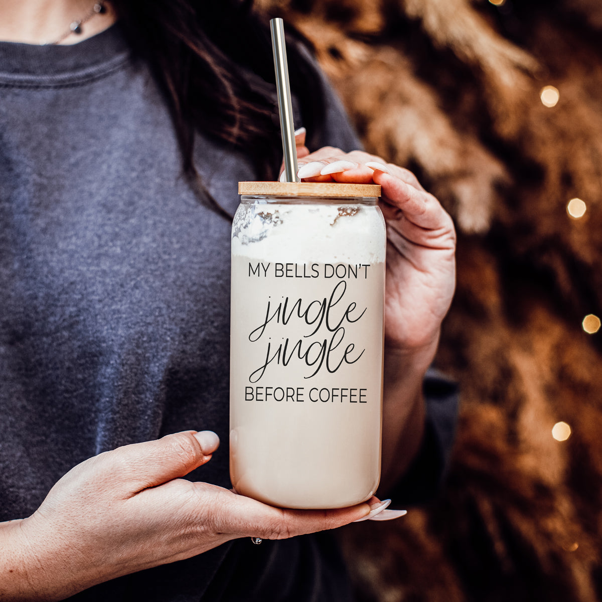 Jingle Jingle Glass Cup