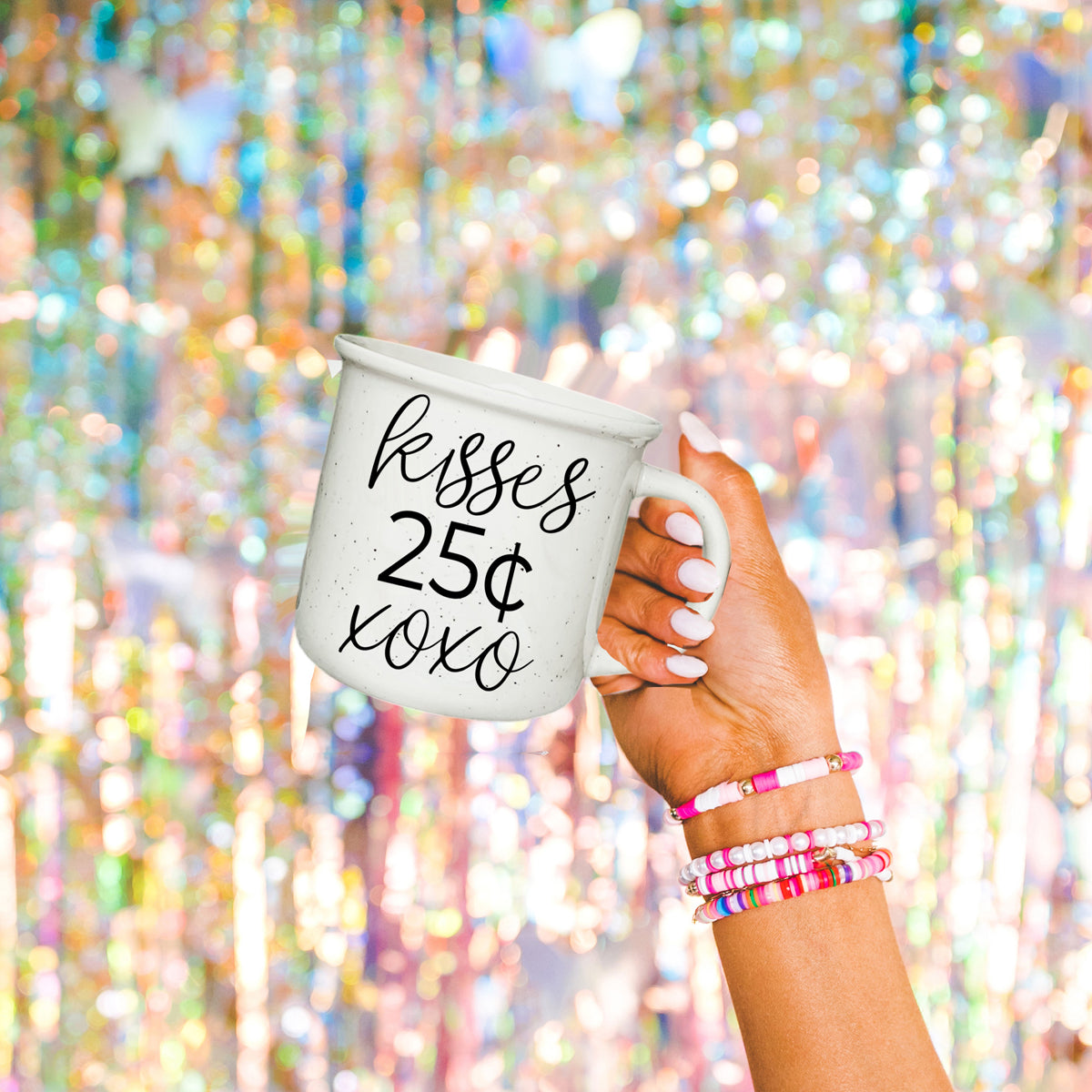 Kisses Glass Cup