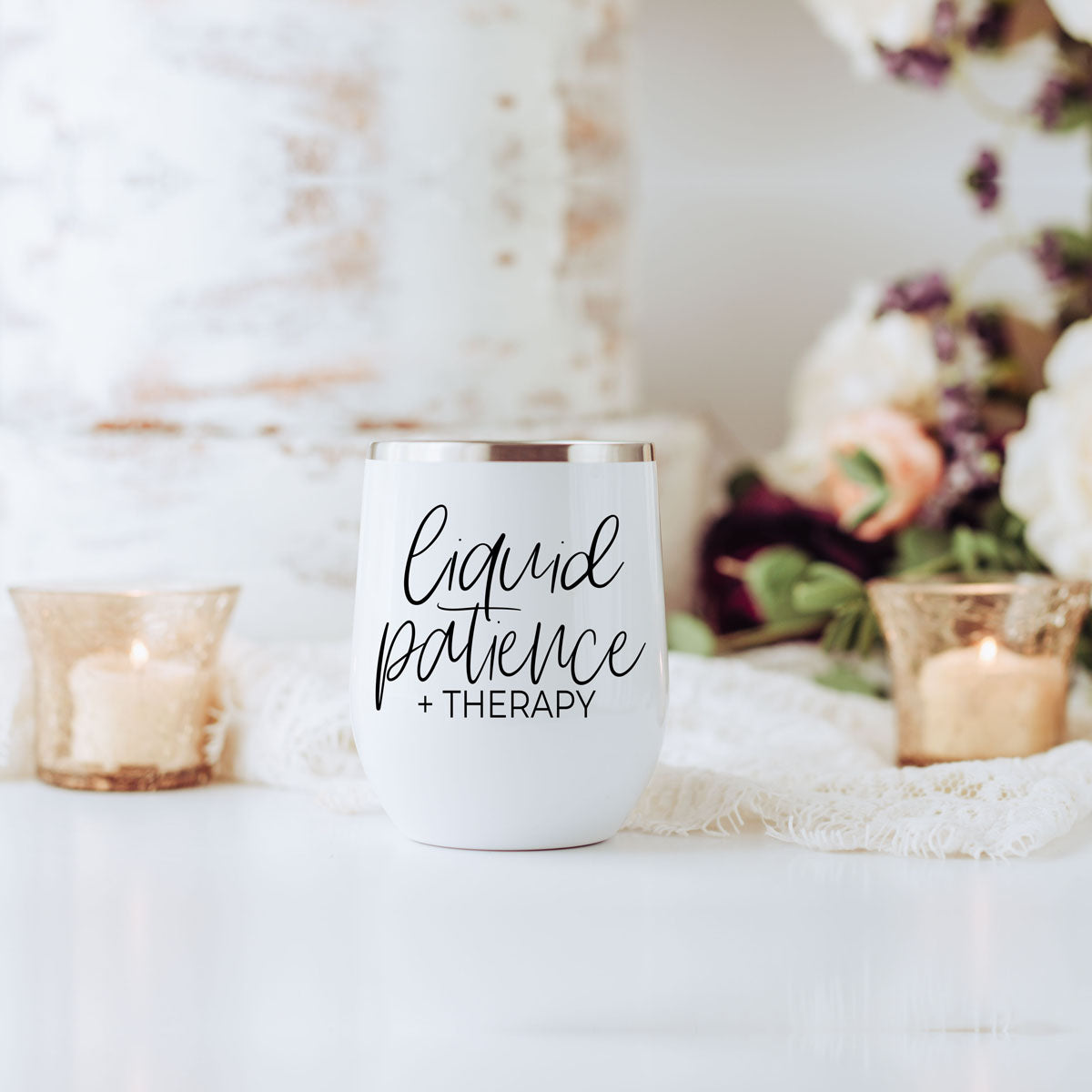 Liquid Patience Wine Tumbler