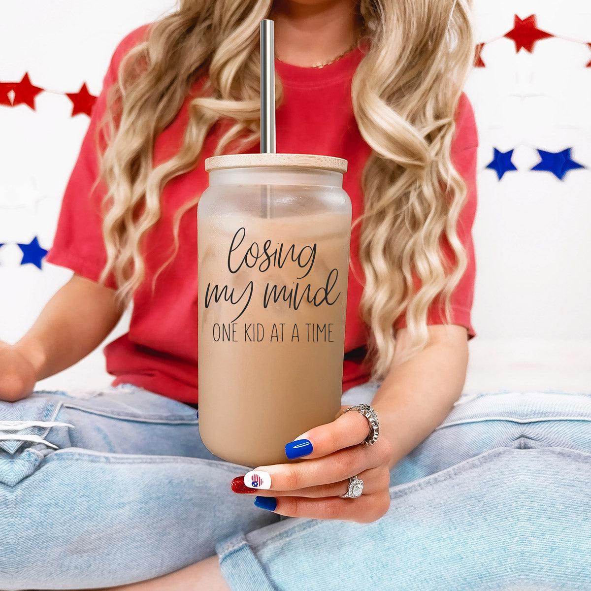 Losing My Mind Glass Cup