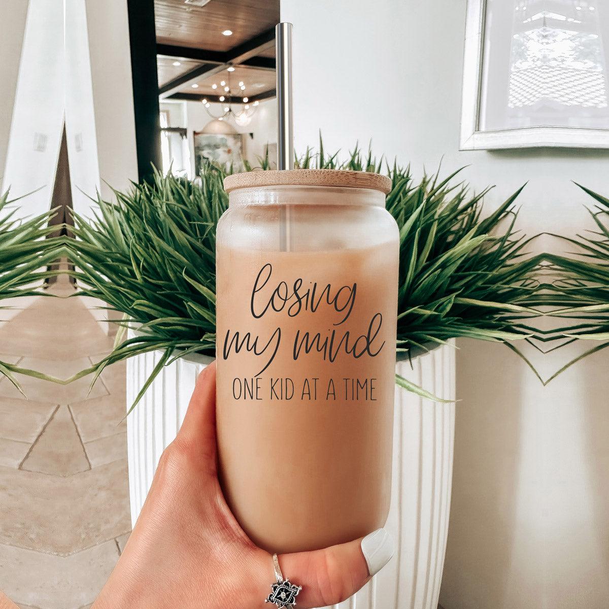 Losing My Mind Glass Cup