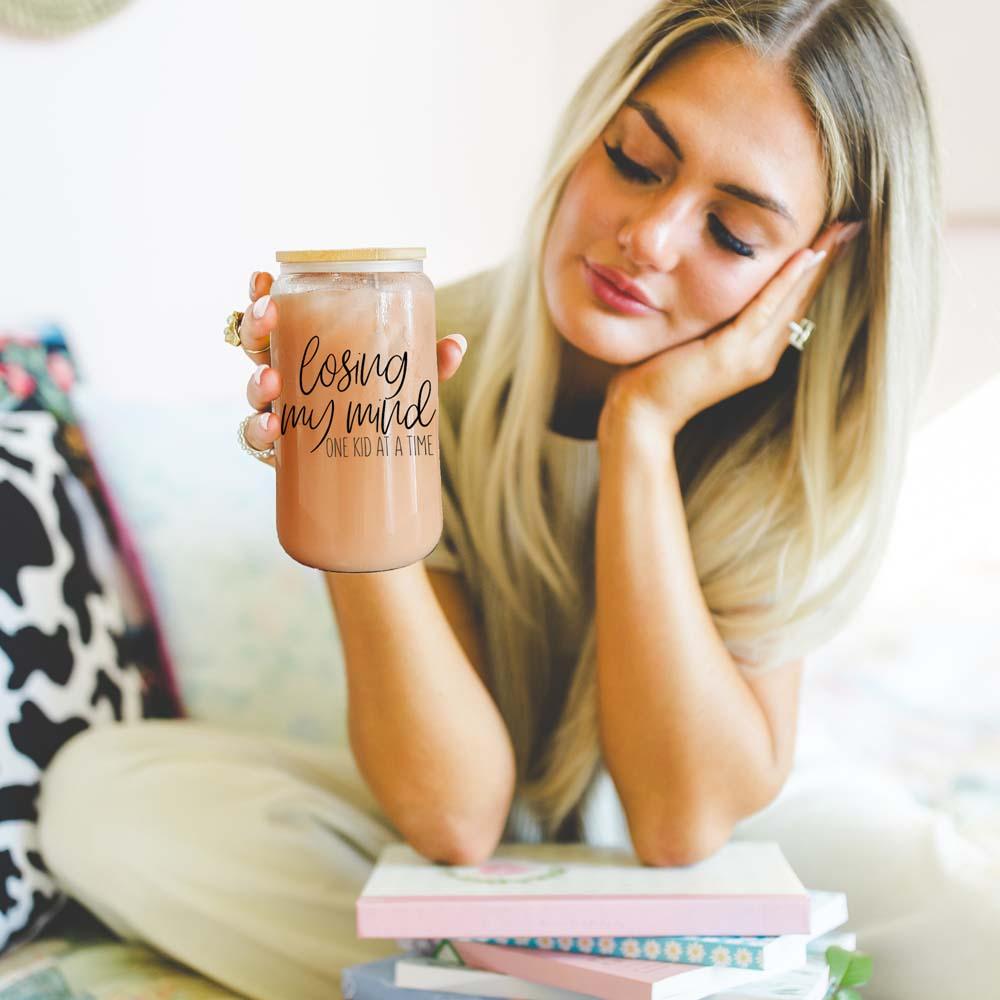 Losing My Mind Glass Cup