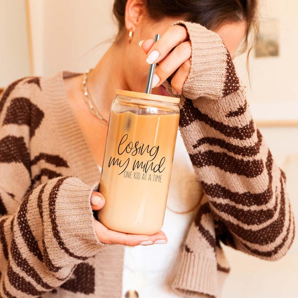 Losing My Mind Glass Cup