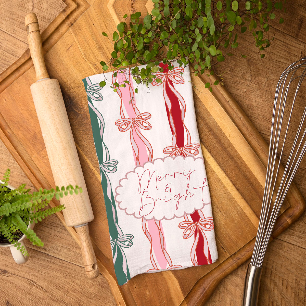 Merry Bright Coquette Towel