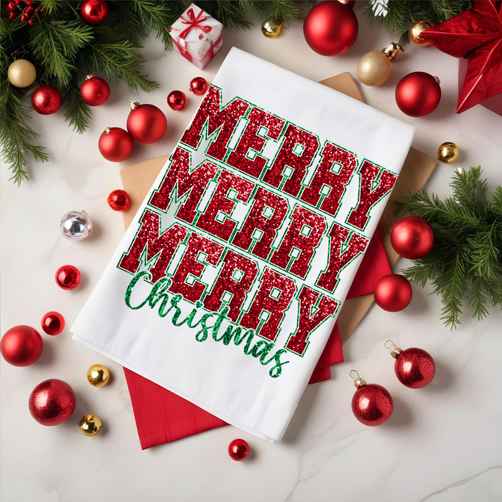 Glitter Christmas home decor kitchen
Sparkle bow Christmas kitchen towel
Glitter Christmas kitchen essentials