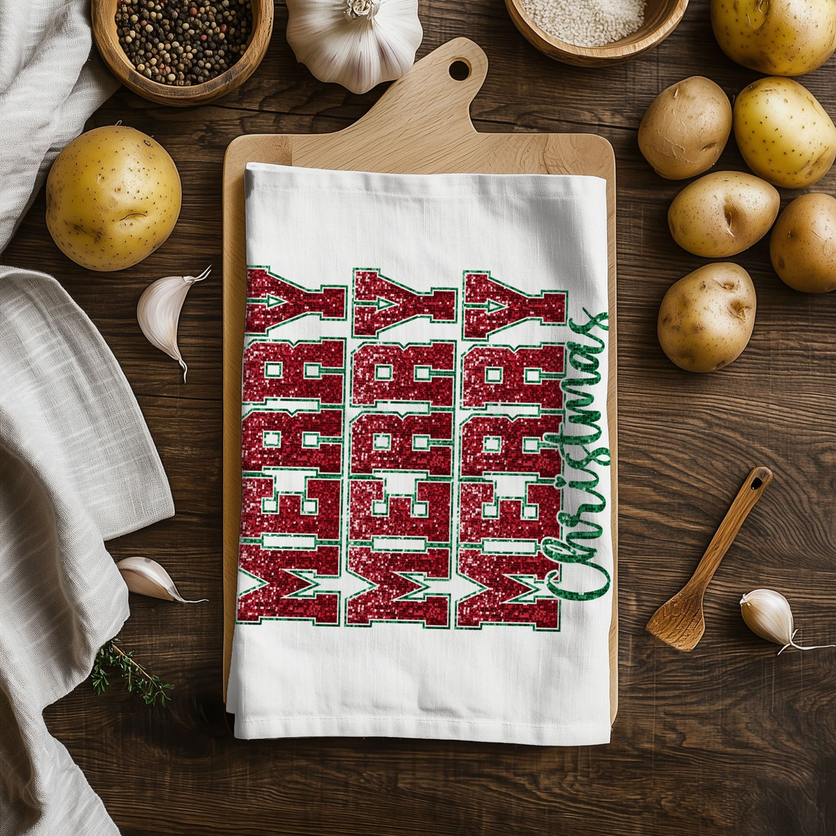 Christmas bow kitchen towel glitter
Red bow Christmas kitchen decor
Bow pattern Christmas kitchen towel