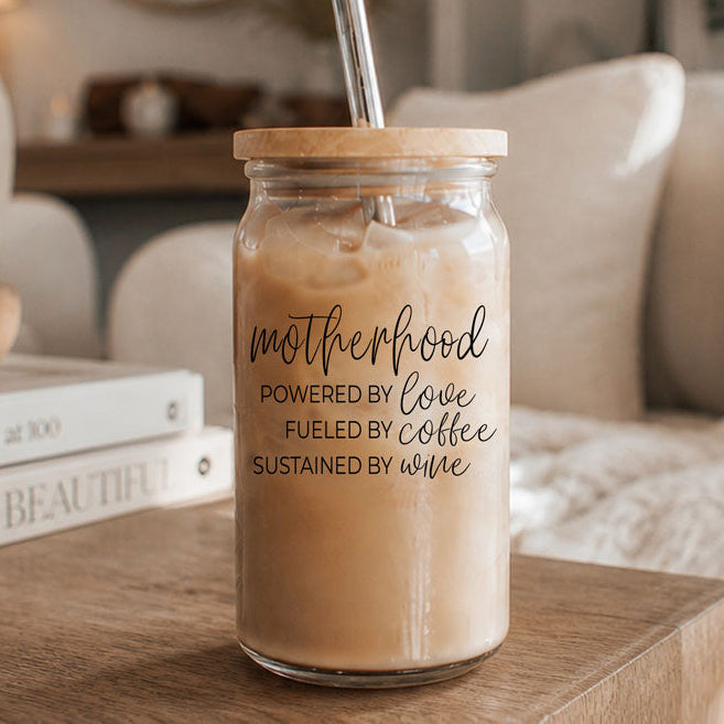 Motherhood Glass Cup