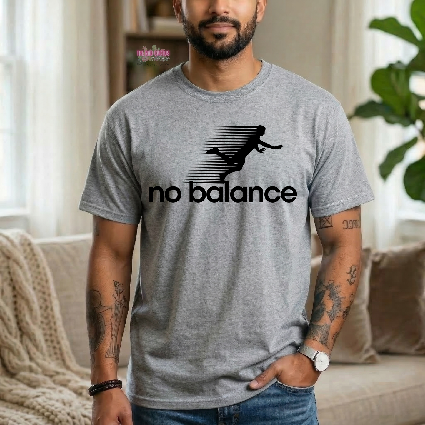 Balance Questionable Graphic Tee or Crewneck Sweatshirt