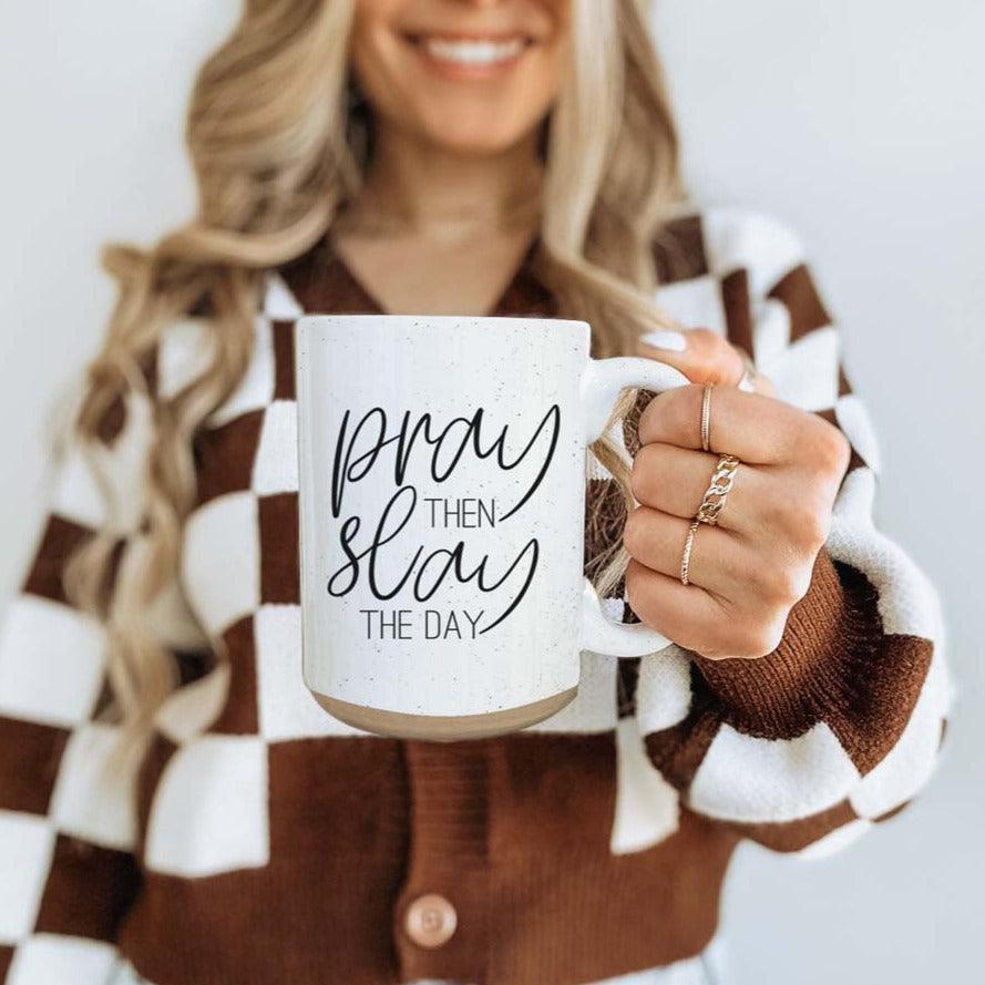 Pray + Slay Mug