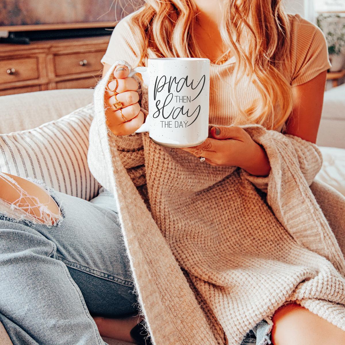 Pray + Slay Mug
