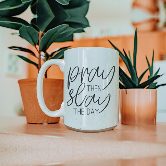 Pray + Slay Mug
