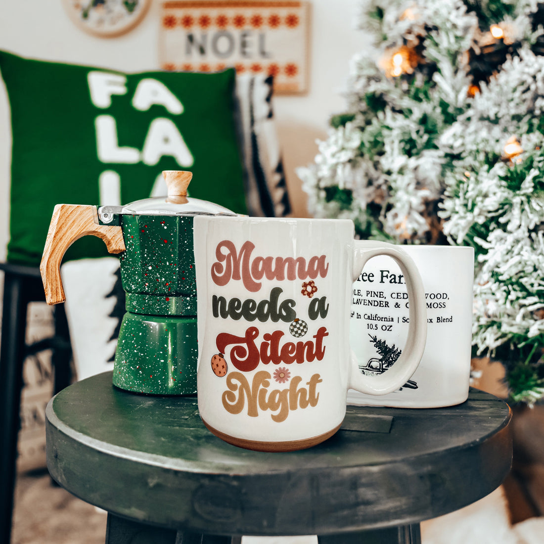 Mama Needs a Silent Night Mug