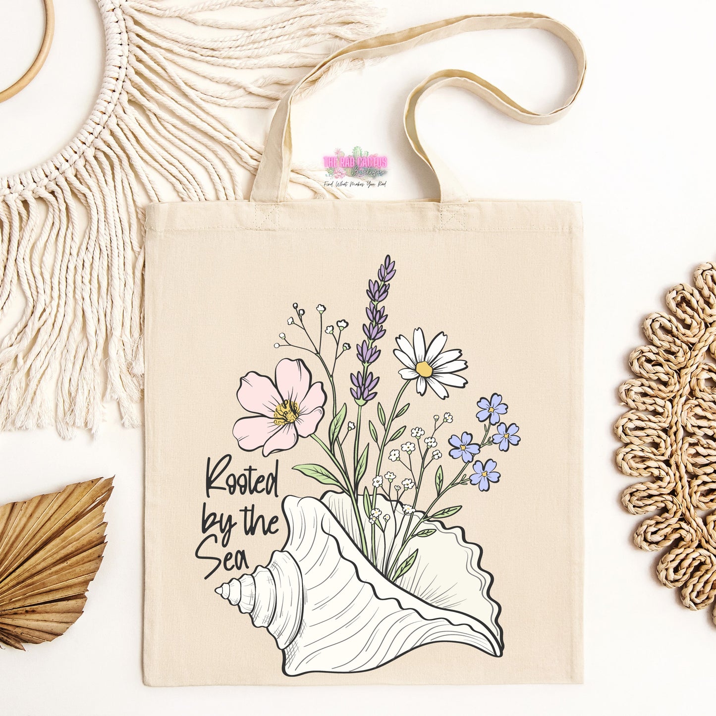 Rooted By The Sea Tote Bag