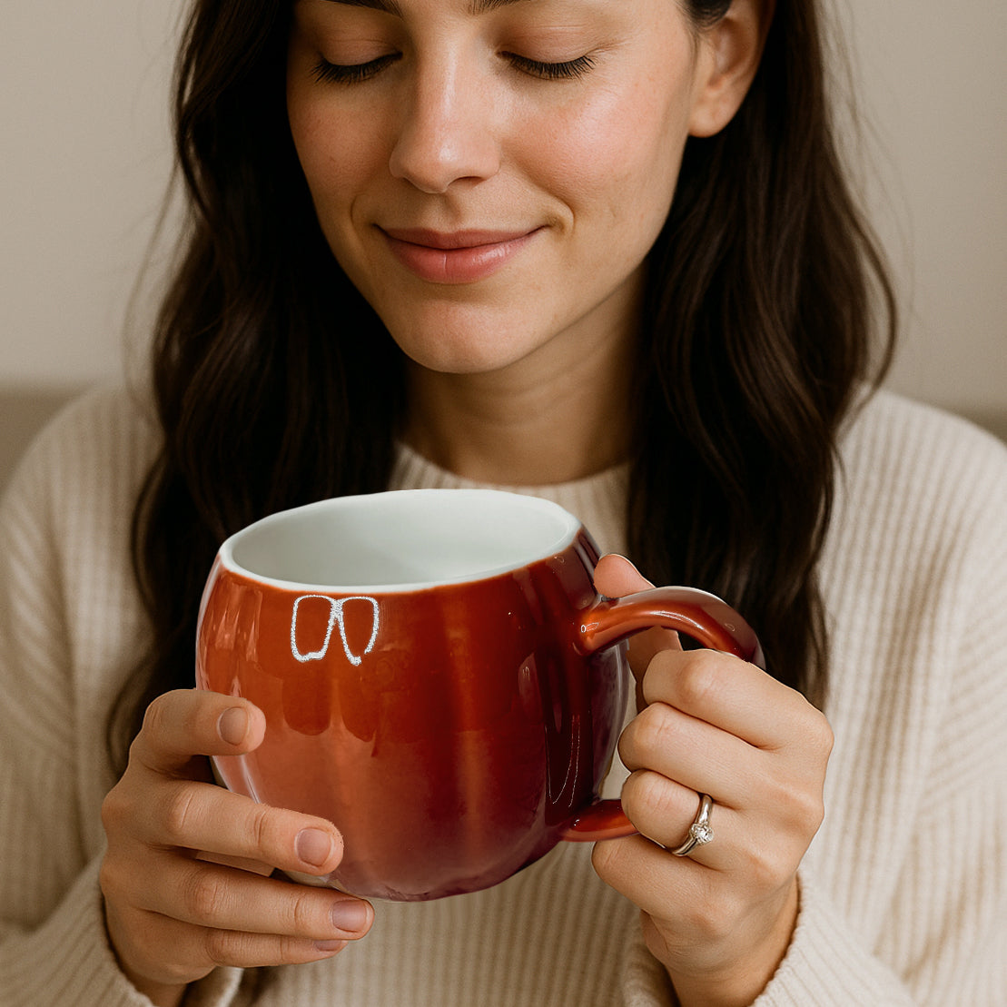 Thanksgiving Table Setting with Pumpkin Ceramic Mug
Autumn Home Decor featuring Pumpkin Coffee Cup