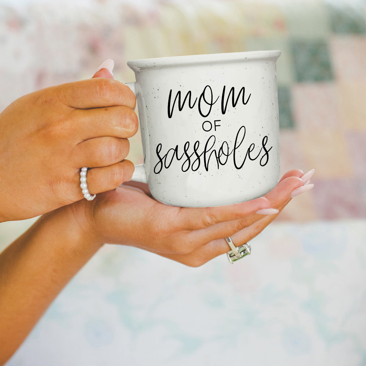 double sided coffee mug
mom humor statement cup