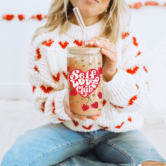 Self Love Glass Cup