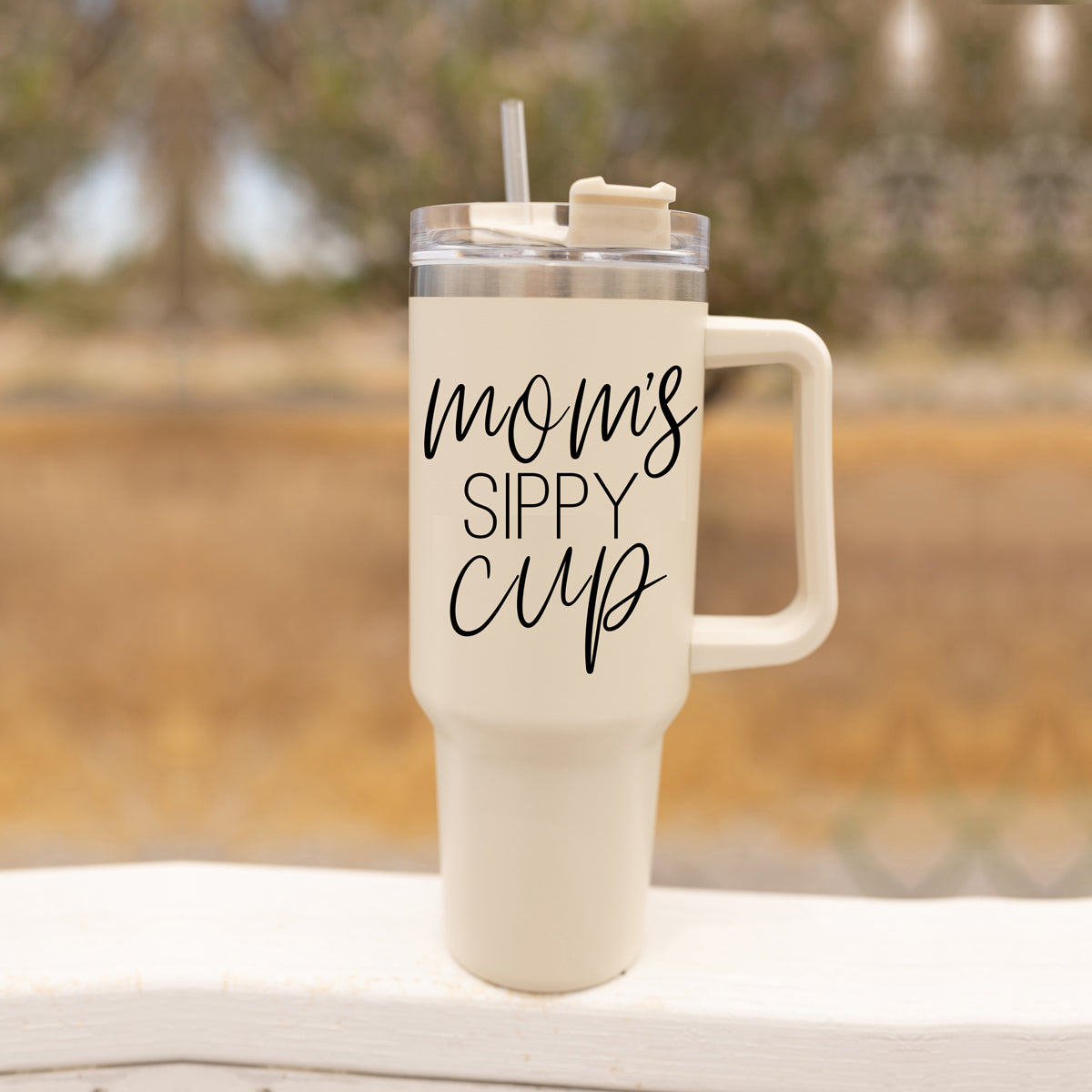 Mom's Sippy Cup Tumbler