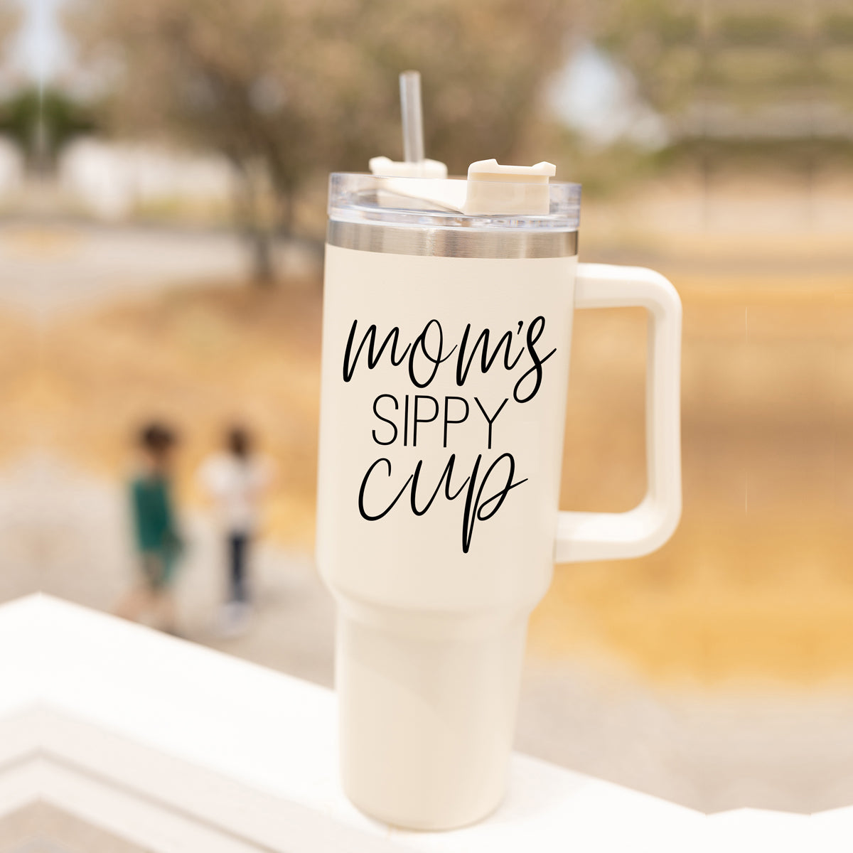 Mom's Sippy Cup Tumbler