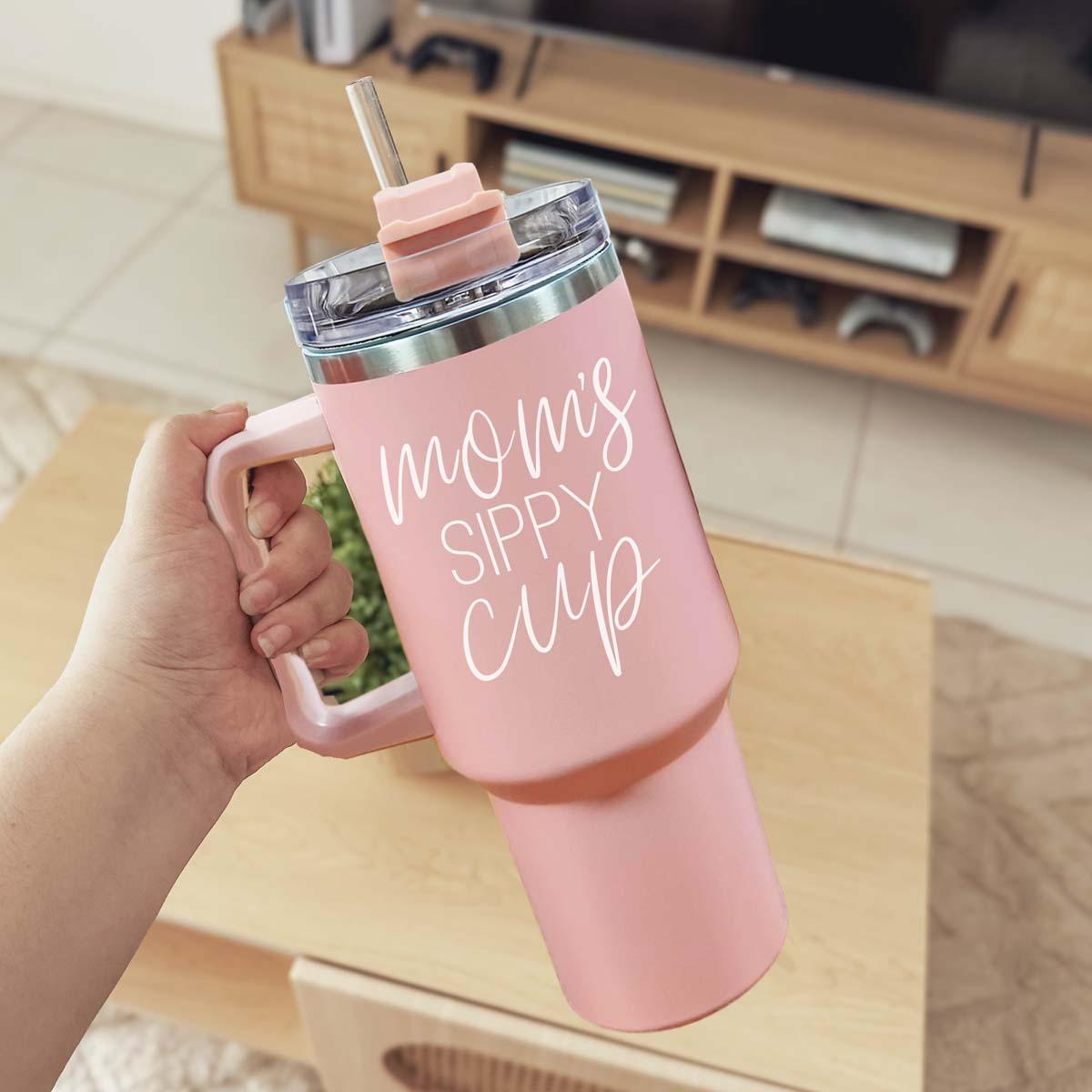 Mom's Sippy Tumbler