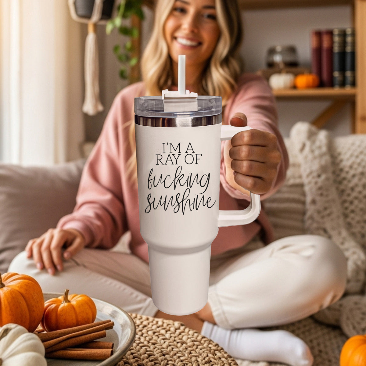 Ray of Sunshine Tumbler