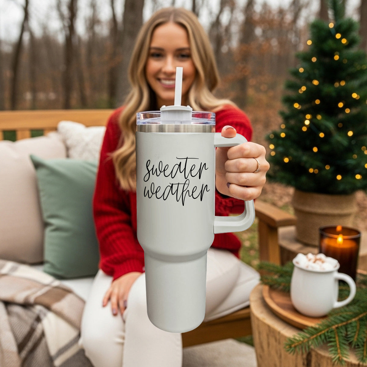 Sweater Weather Tumbler