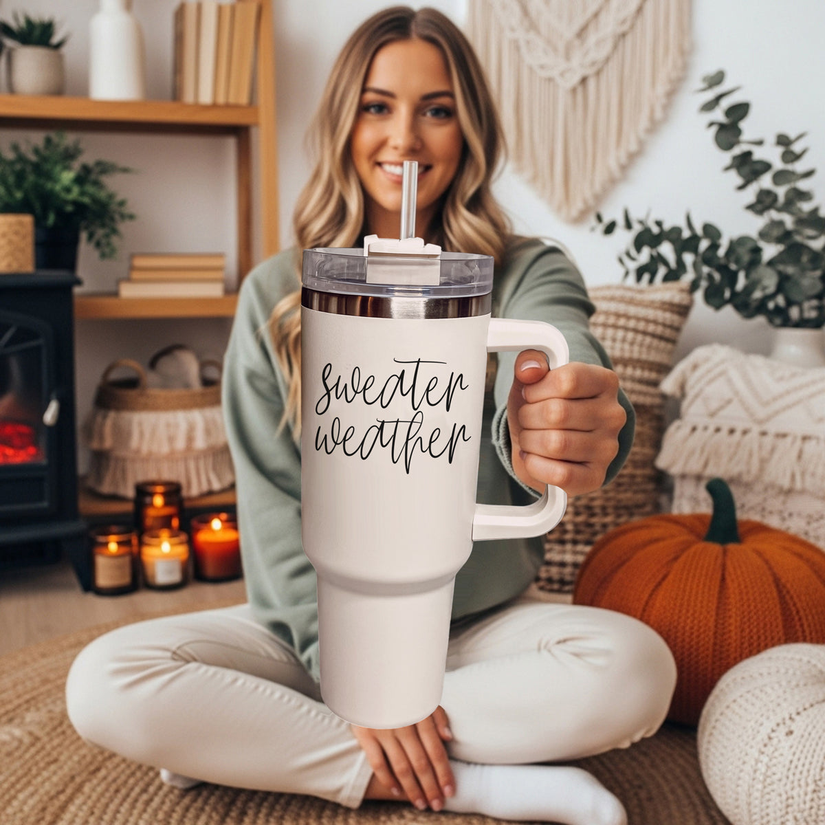 Sweater Weather Tumbler