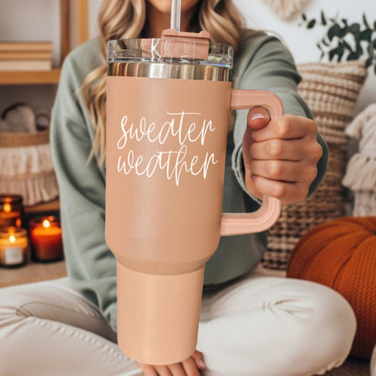 Sweater Weather Tumbler