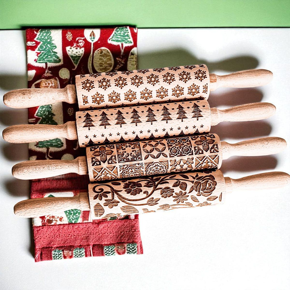 Christmas Rolling Pin Set