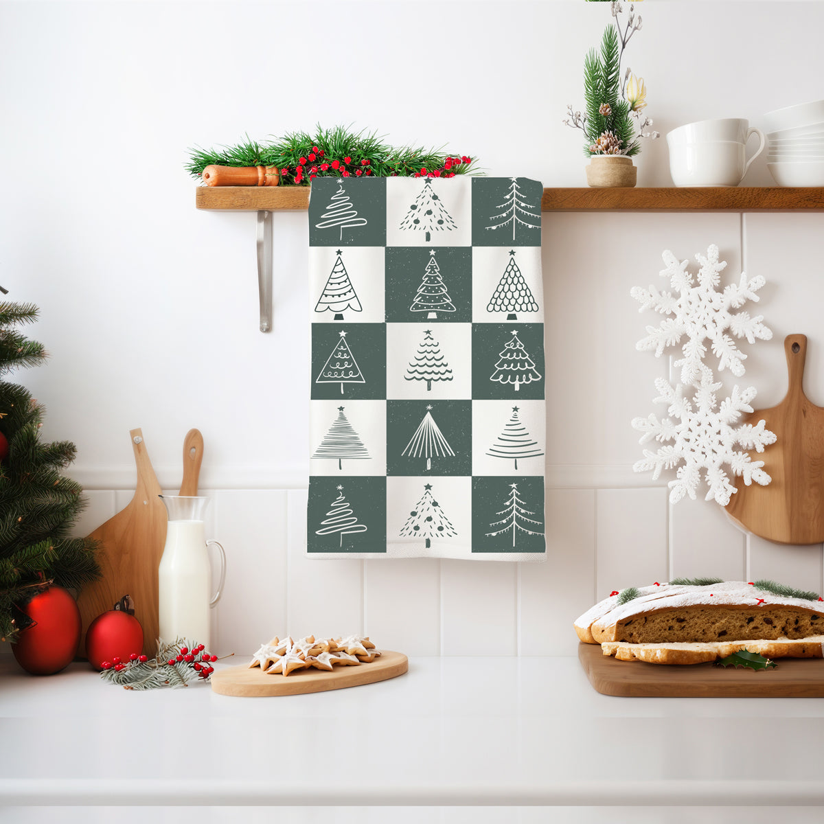 Christmas tree art kitchen towel
Artistic holiday kitchen accessories
Hand drawn Christmas kitchen decor
Christmas tree illustration kitchen towel
Tree themed holiday kitchen towel
Christmas tree kitchen decorating
