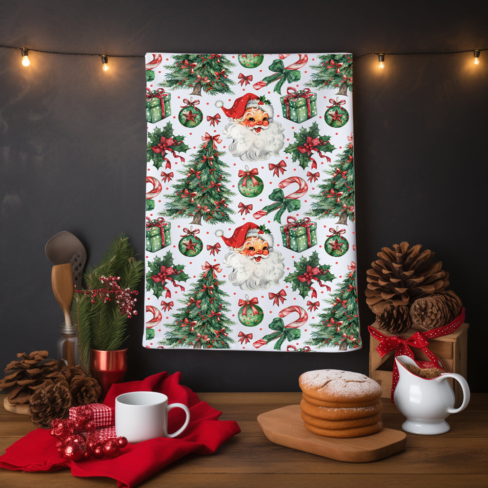 Holiday tree kitchen theme towel
Christmas tree kitchen collection towel
Tree pattern Christmas kitchen styling
Christmas tree themed kitchen essentials