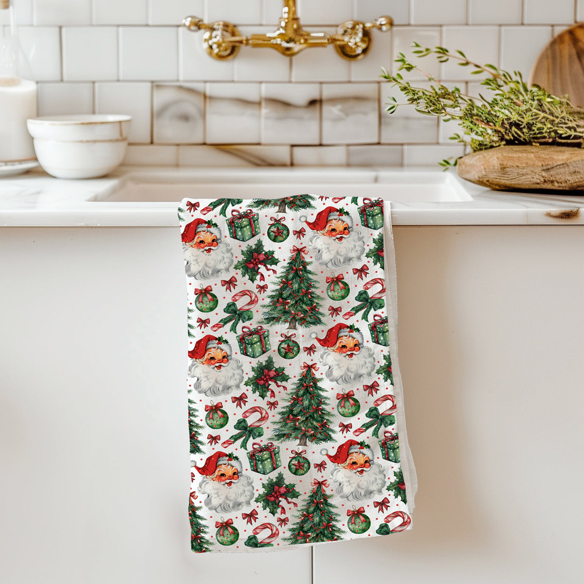 Charming Christmas kitchen accessories
Adorable Christmas kitchen linens gifts
Nostalgic Christmas kitchen towel
Sentimental Christmas kitchen decor