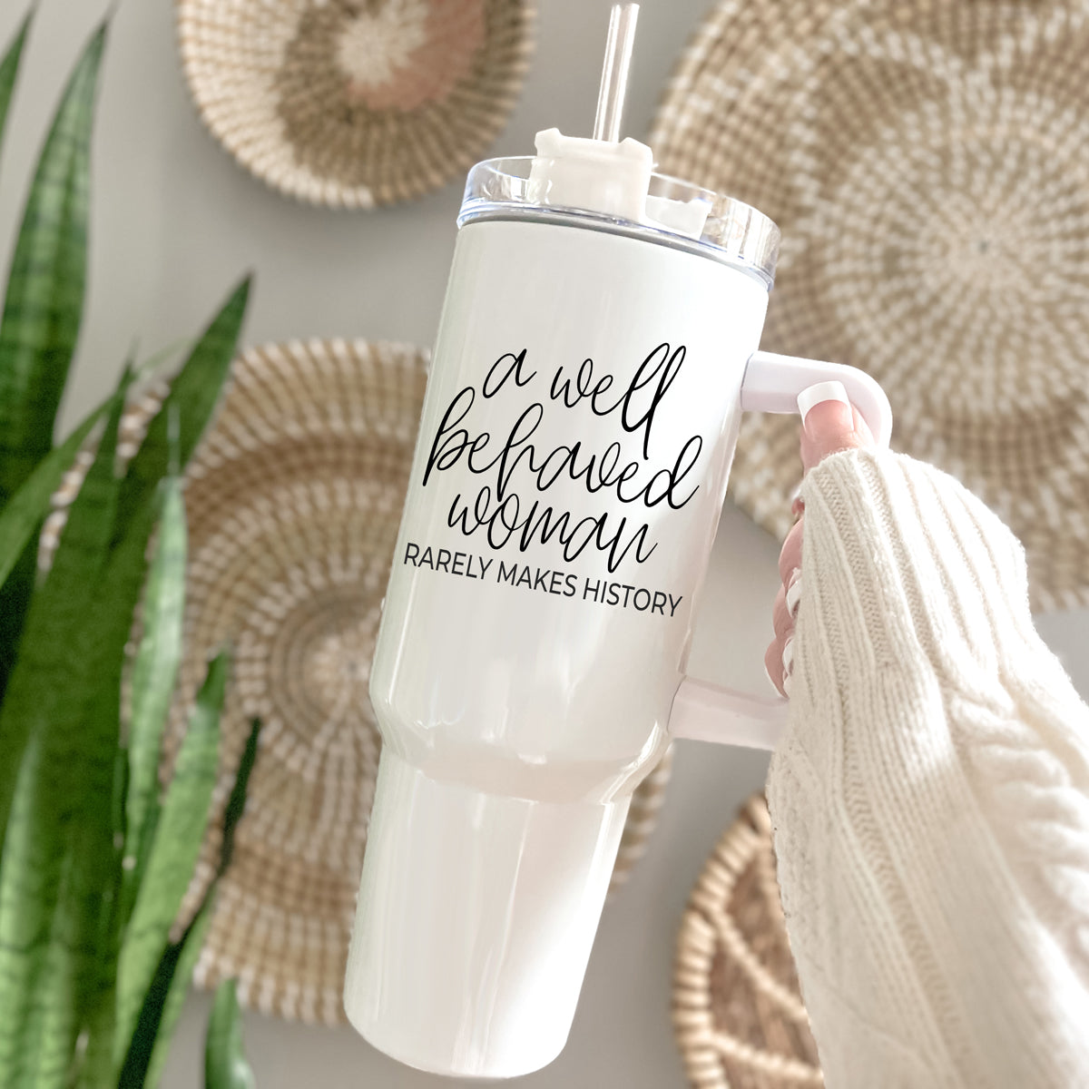Well Behaved Woman Tumbler