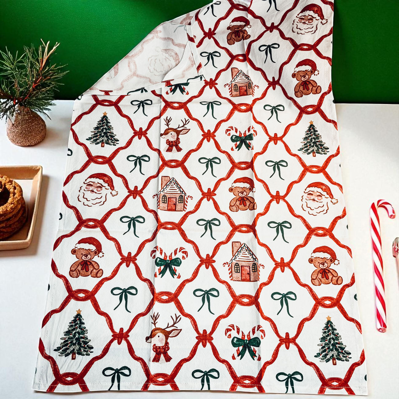 Retro holiday kitchen decoration
Vintage inspired Christmas kitchen decor