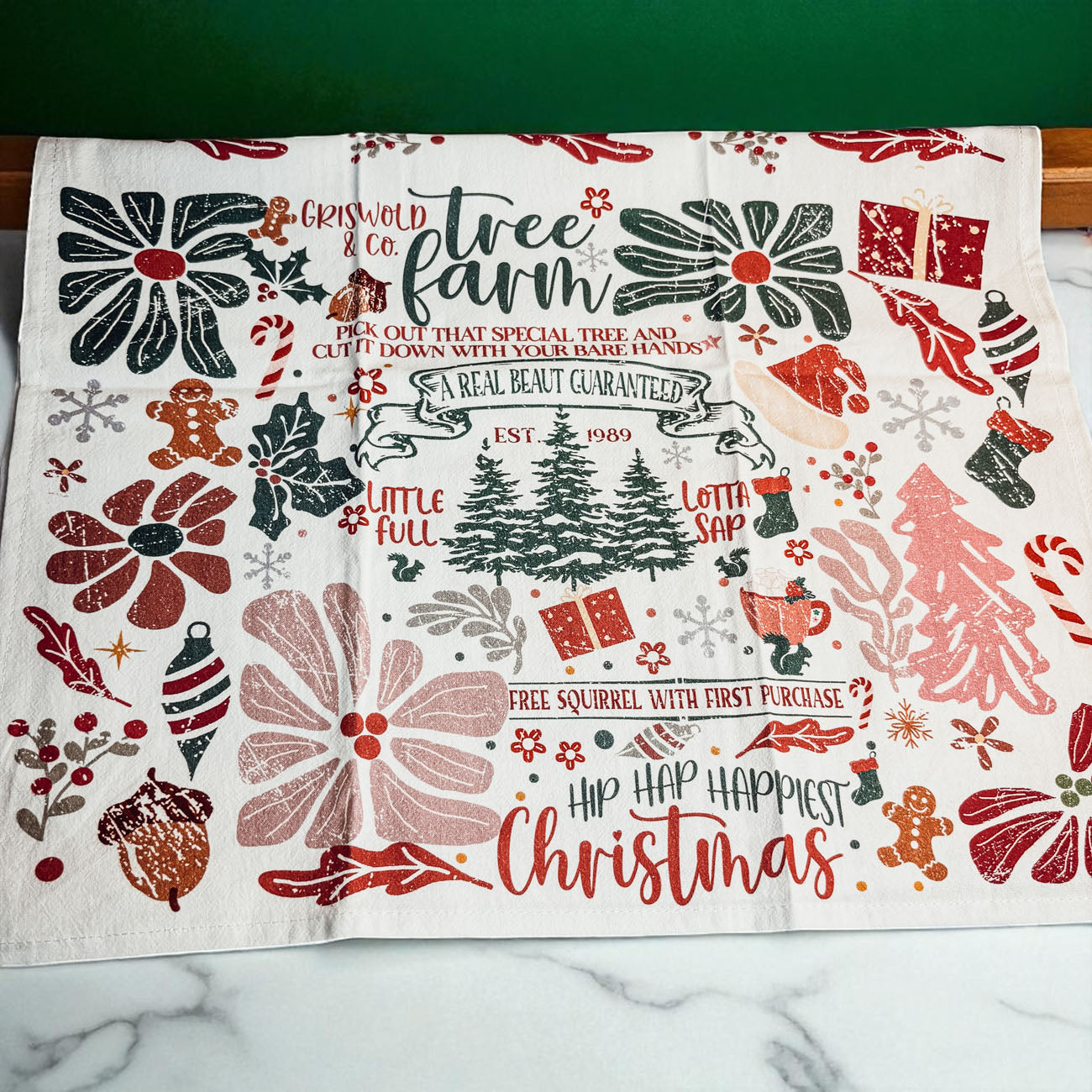 Griswold Christmas Towel