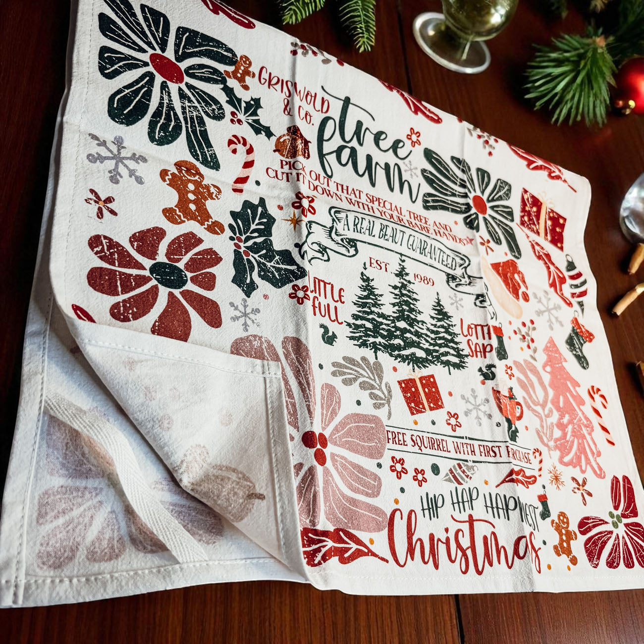 Griswold Christmas Towel