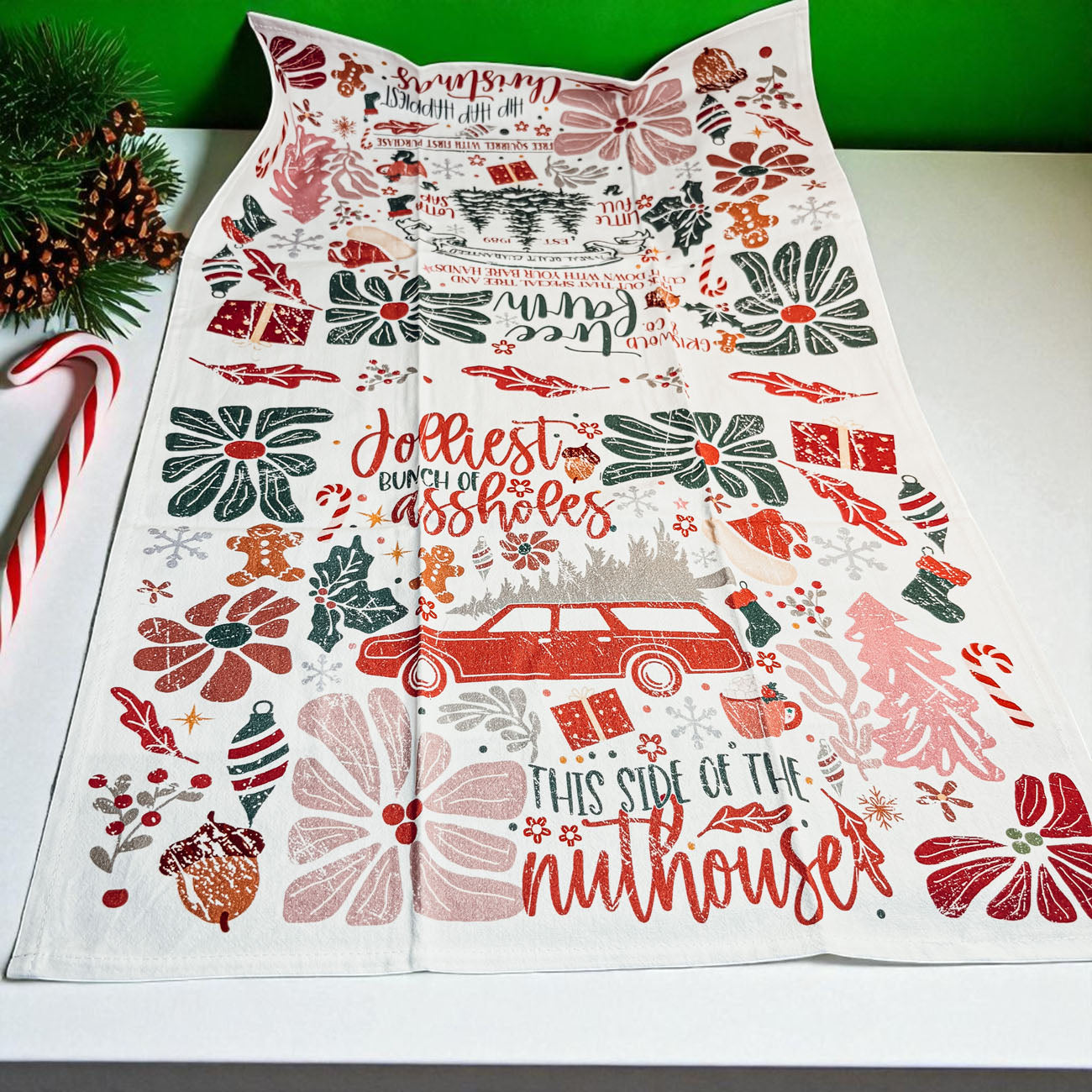 Griswold Christmas Towel