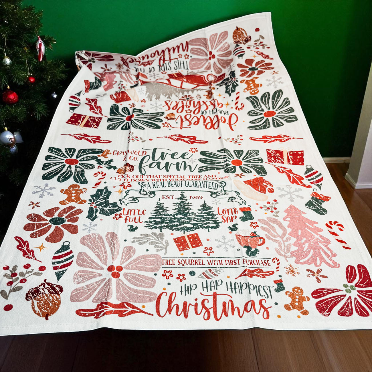 Griswold Christmas Towel