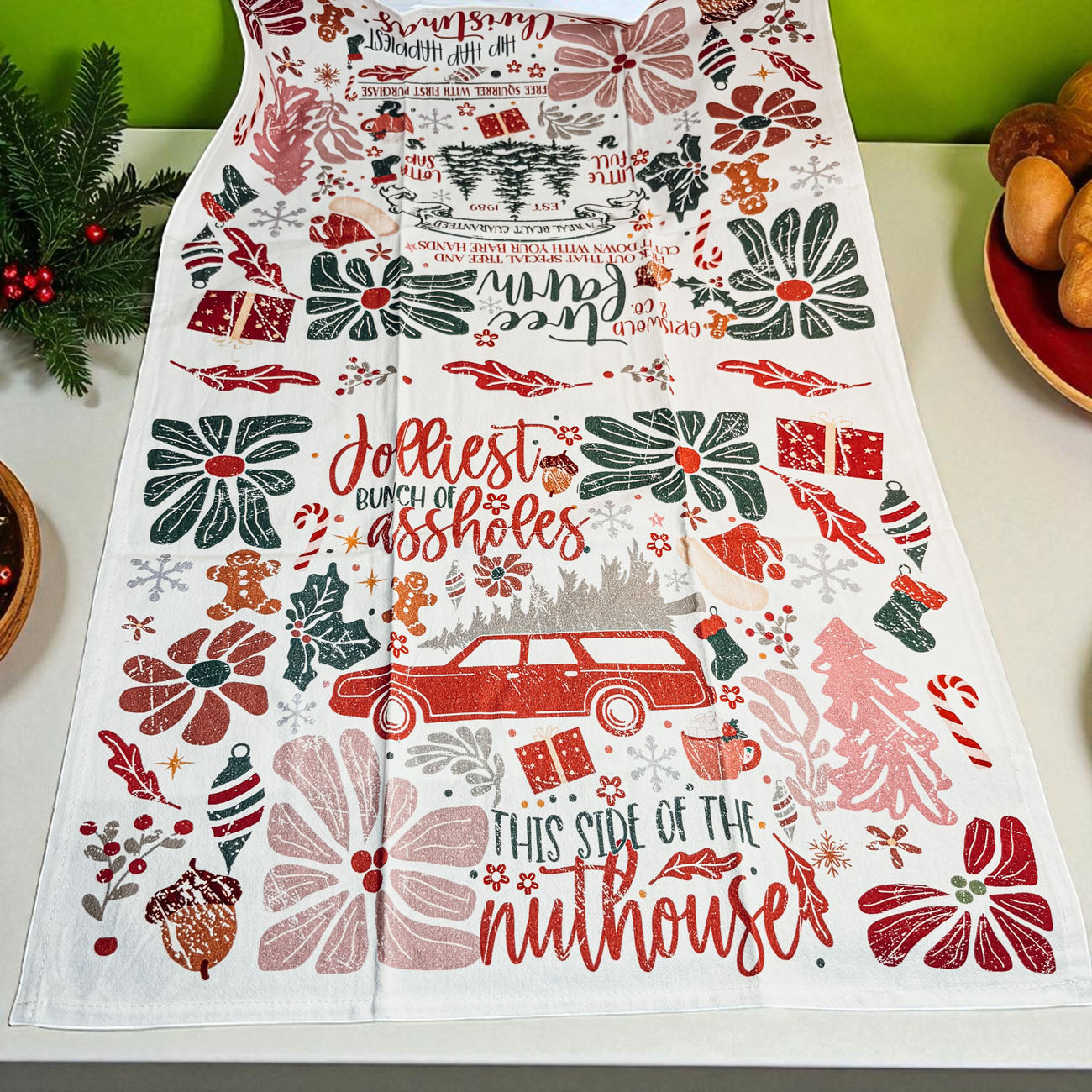 Griswold Christmas Towel