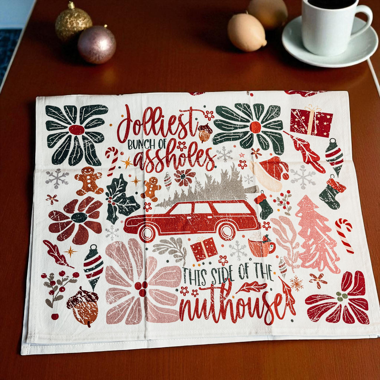 Griswold Christmas Towel