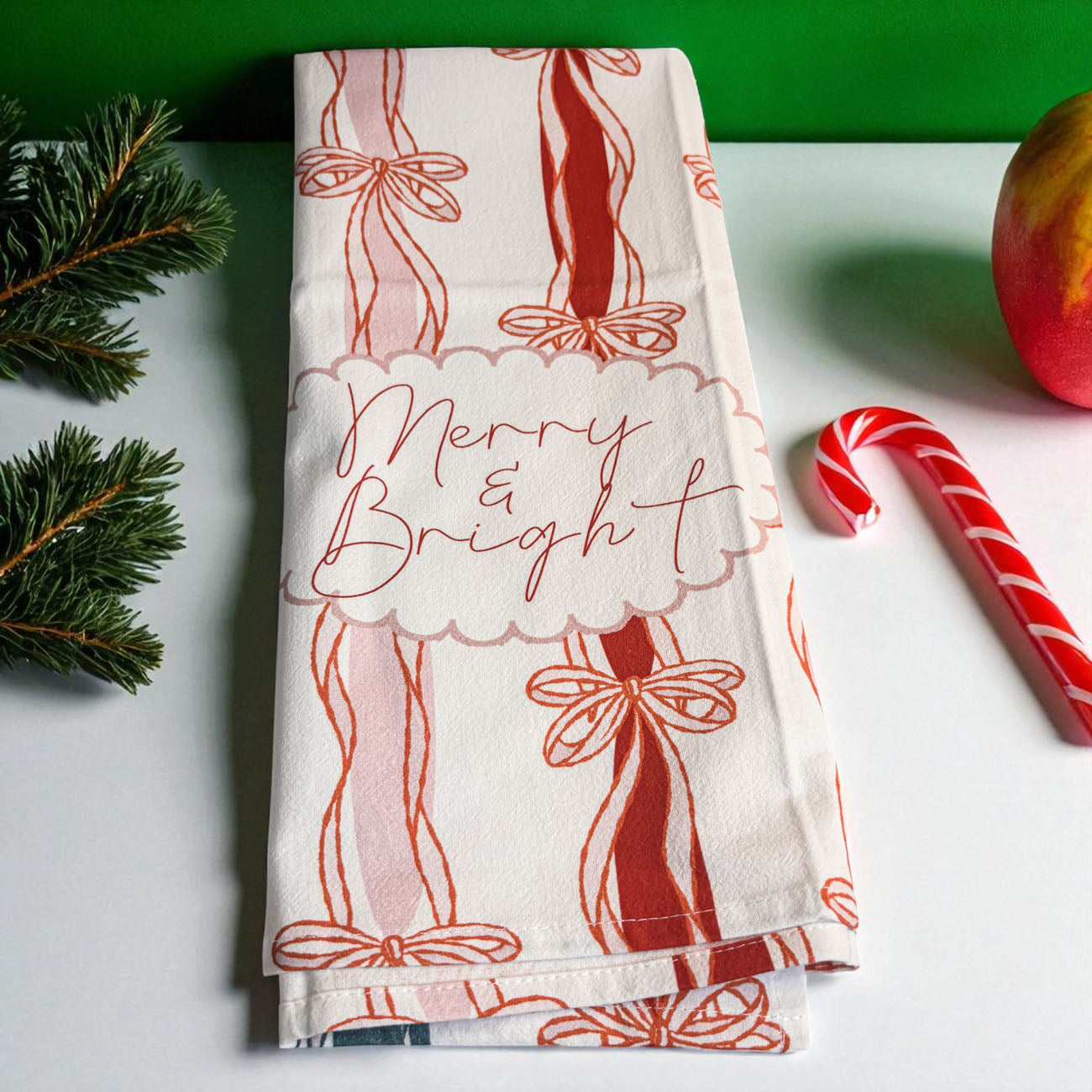 Holiday kitchen color accents
Christmas kitchen design elements
White green Christmas kitchen decor
Red pink Christmas kitchen accents